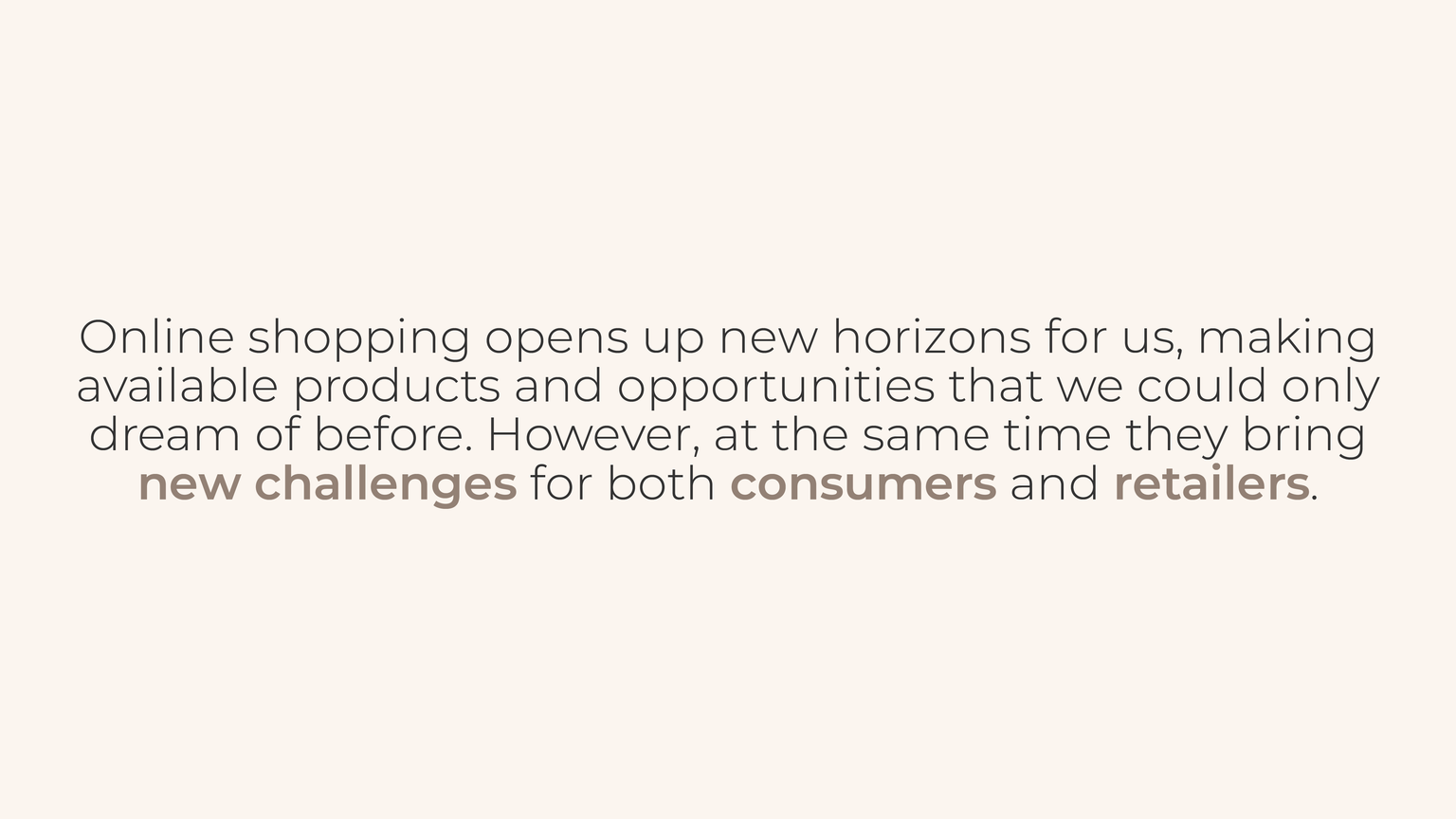 Slide from the unified retail platform concept presentation
