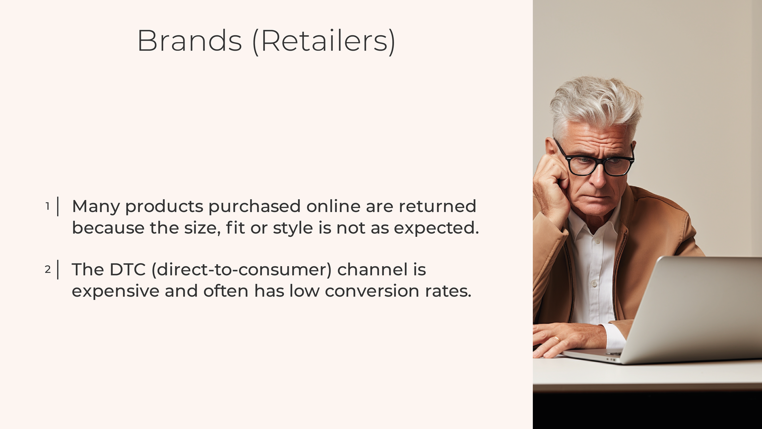 Slide from the unified retail platform concept presentation