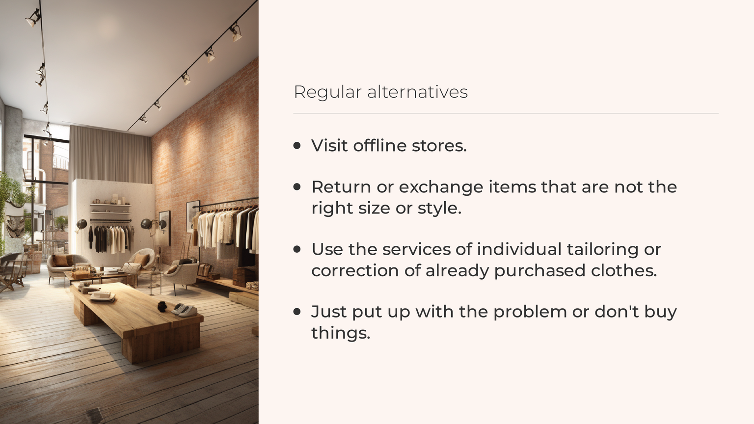 Slide from the unified retail platform concept presentation