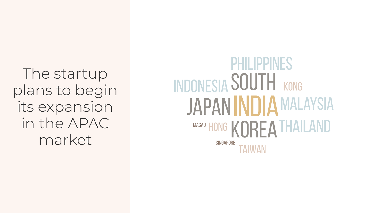 Slide from the unified retail platform concept presentation