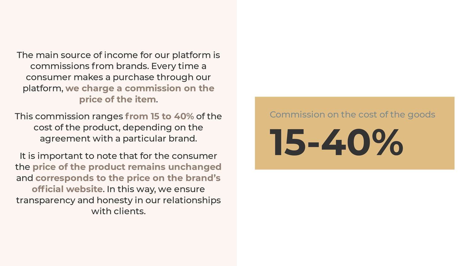 Slide from the unified retail platform concept presentation